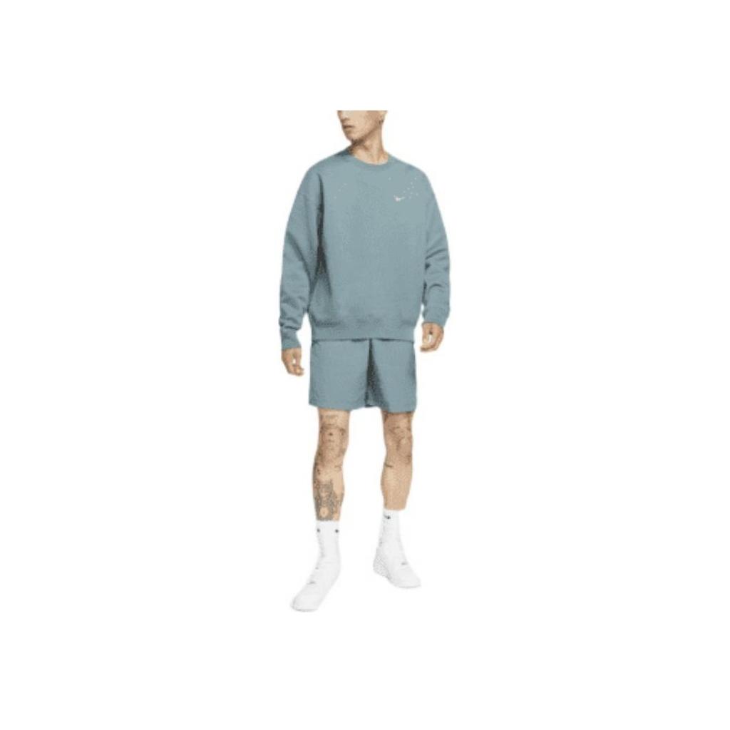 Nike Дышащие однотонные шорты с логотипом, мужские плавки, троянско-зеленые DM4402-387