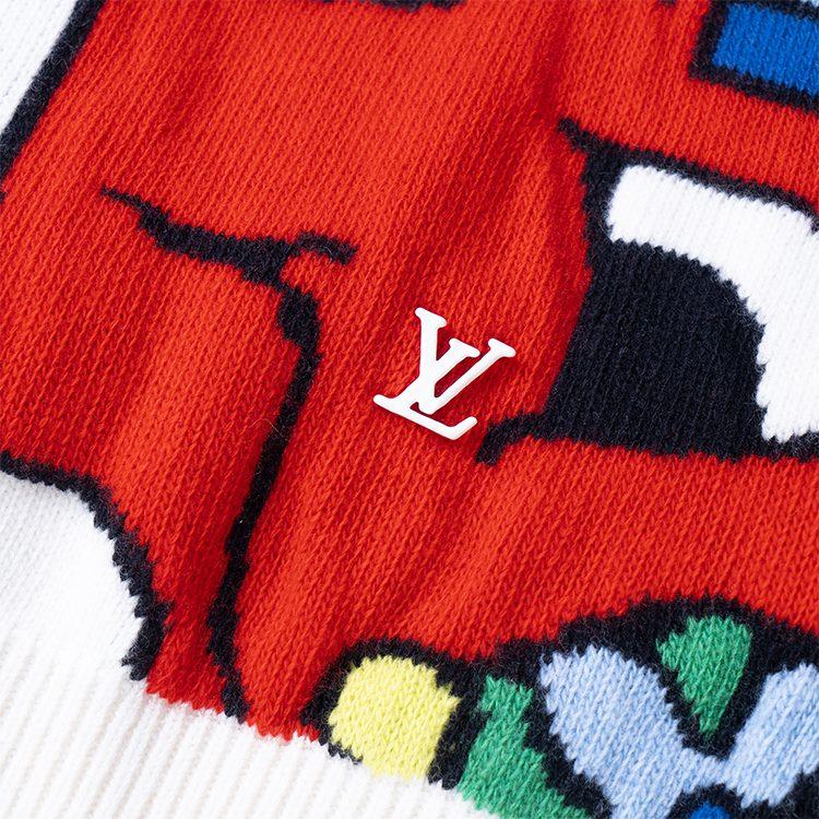 Louis Vuitton Свитшот с круглым вырезом LV Puzzle Jacquard 1AB4QA