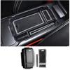 CDEFG Лоток для хранения на приборной панели Подходит для 2019 2020 2021 2022 2023 Volvo XC40 Аксессуары для дизайна интерьера ABS Черный материал Вставка подлокотника Assist