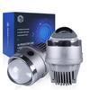 Car LED Headlight Tri-Color Fog Light Lens H4 H7 3Inch Lossless Dual Light Dual Lamp Cup High Power Laser Lens
