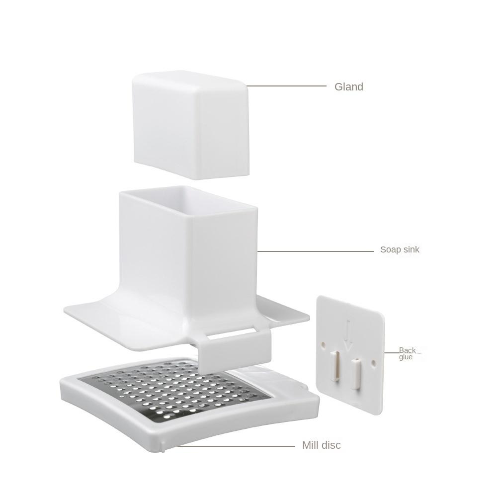 Waterproof Soap Grinding Tools Wall-Mounted Hand Washing Supplies Portable Soap Storage Rack
