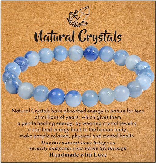 Горячая продажа натуральный камень с картонными бусинами эластичный браслет из нити кристалл агат тигровый глаз камень оптовая продажа браслет ювелирные изделия