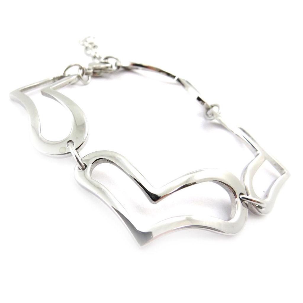 Les Trésors De Lily [E9823] - Стальной браслет «Любовь, любовь»