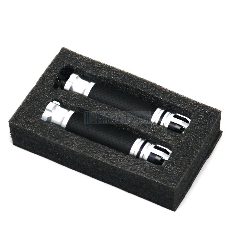 Мотоциклетные ручки для руля 7/8 дюйма, 22 мм, универсальная ручка на конце, скользящая рукоятка с ЧПУ