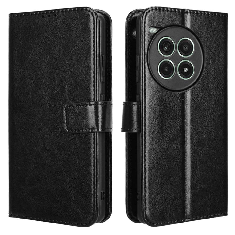 Для OnePlus Ace 3 Pro 5G Чехол-кошелек Кожаный чехол для телефона Текстура Crazy Horse