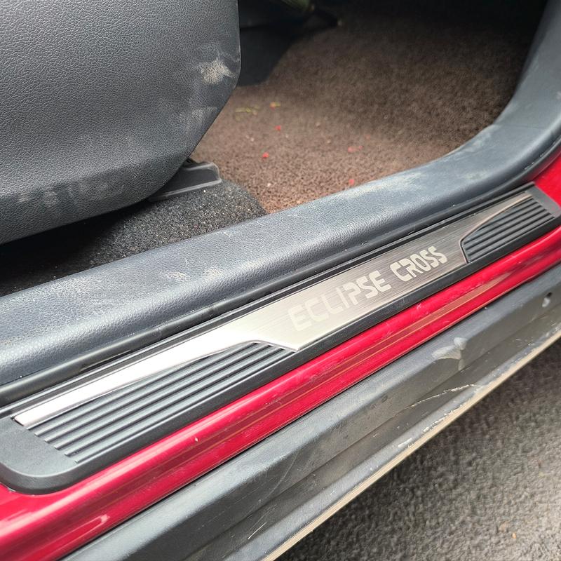 Накладки на пороги для Mitsubishi Eclipse Cross 2018 2024, Защитные накладки на пороги, Аксессуары для интерьера