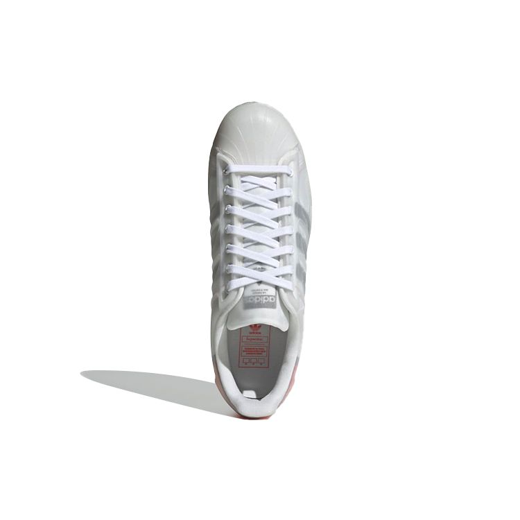Adidas Superstar Futureshell White Semi Solar Red Men Sneakers Cloud-White Core-Black FX5553