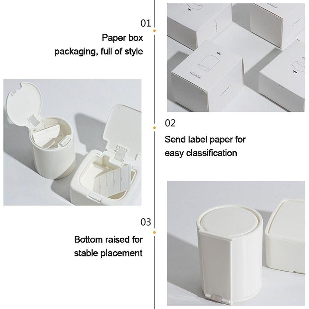 Пластиковый контейнер для хранения типа "Pop-up окно", контейнер для бисера, полезная коробка для ватных палочек, класс аксессуаров для волос