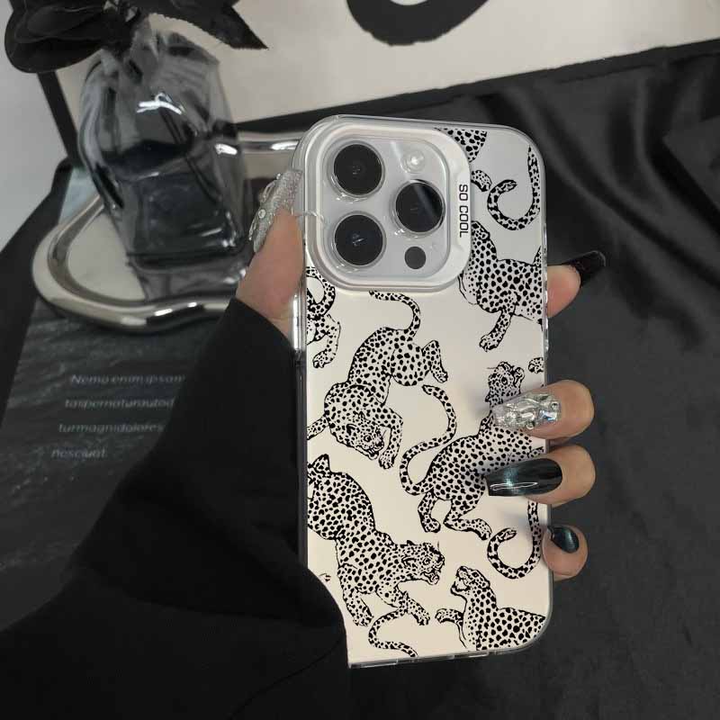Крутой черный и розовый чехол с леопардовым принтом для Honor X7D X9D X6C X9B X9A X6B X8A X7A X7B 400 Lite 200 Pro Magic 7 Lite 6 Pro