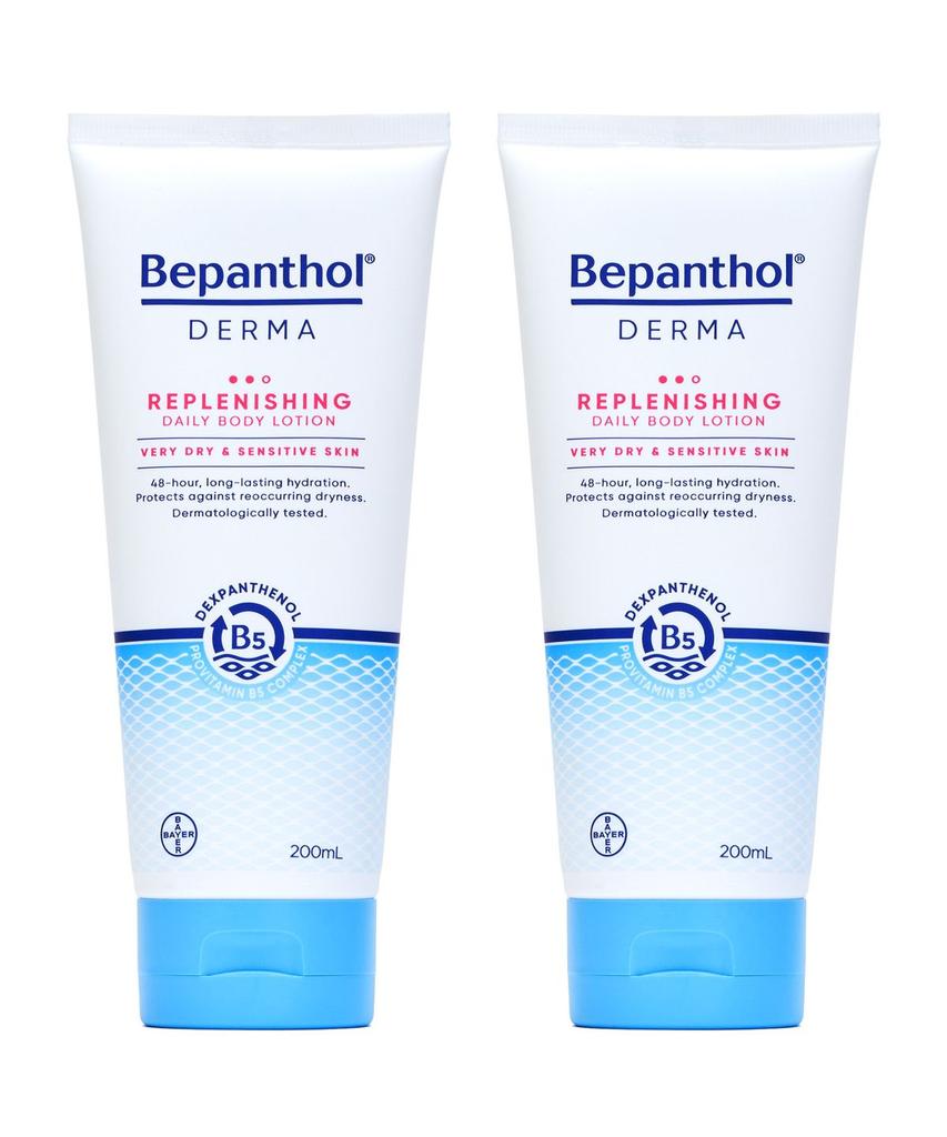 Ежедневный восстанавливающий лосьон для тела Derma 200 мл x 2