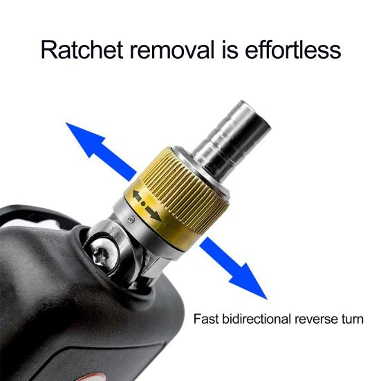 Набор отверток с эргономичным дизайном, храповым механизмом, 180-градусной многоугольной электрической отверткой с набором магнитных бит