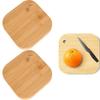 2 шт. Бамбуковая разделочная доска с отверстием для подвешивания, Деревянная мини-разделочная доска, Деревянная разделочная доска, Кухня