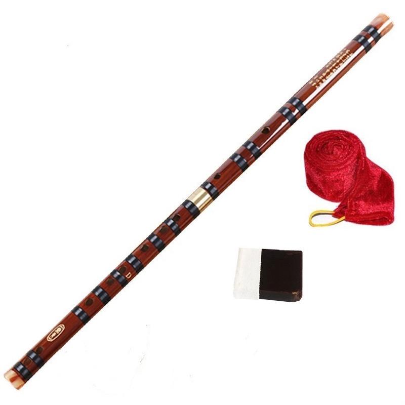 Китайская бамбуковая флейта профессиональные деревянные духовые флейты музыкальные инструменты C / D / E / F / G ключ китайский dizi с аксессуарами