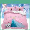 Мультяшный 3D набор постельного белья «Холодное сердце» одеяло пододеяльник наволочка с