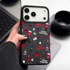 Милый Рождественский Узор Чехол для Телефона Для iPhone Air 17 16 15 14 Pro Max 13 12 Pro 11 16e Ударопрочный Текстура Кожи ТПУ Мягкий Чехол