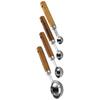 ZISIZ 4-Piece Rose Gold Measuring Spoon Set