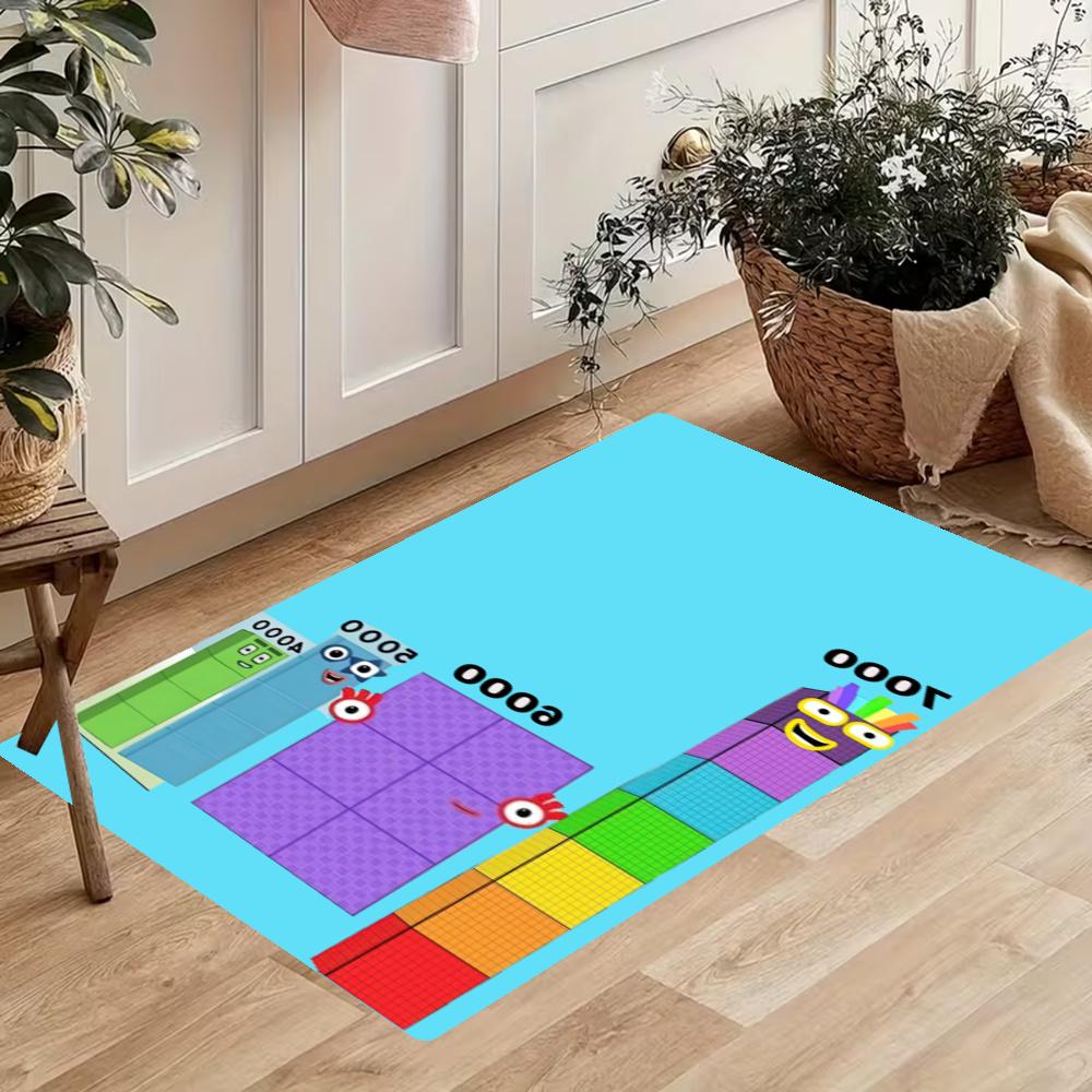 Numberblocks Nonslip Kitchen Mat Floor Carpet Rug For Indoors Outdoors Home Decor Room Supplies Spring Decor