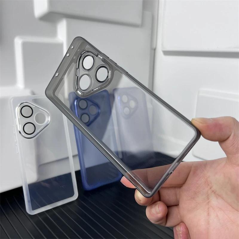 Luxury Lens Films Case Cover for OPPO Realme GT6 GT 6 6T RealmeGT6T 5G Full Camera Protective Clear Soft Shockproof Armor Shield