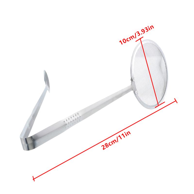 Kitchen Accessories Multifunction Stainless Steel Sieve Filter Spoon Fried Food Oil Strainer Clip Handheld Cooking Tools Gadgets
