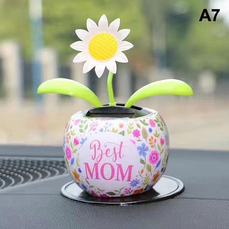 Автомобильный орнамент Солнечный цветок яблока Автоматический жук Аксессуары для украшения автомобиля