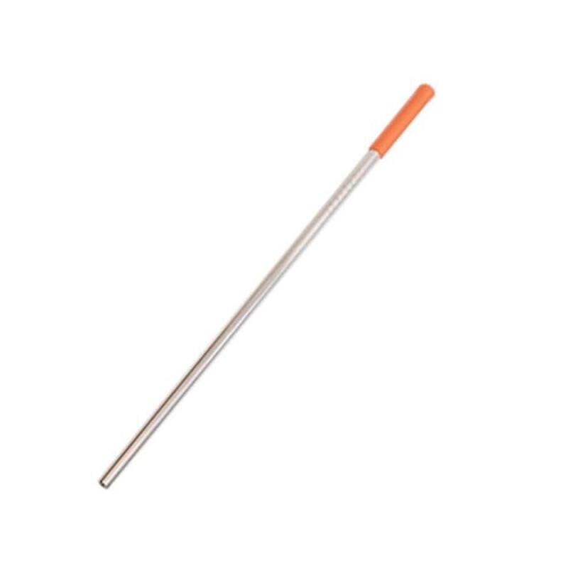Stainless steel straw cleaning brush straight hygiene cleaning product