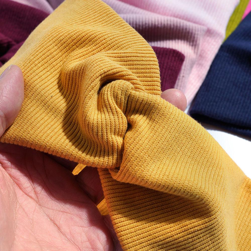 Solid Color Knitted Fine Thread Cross Yoga Sports Headband Simple Women'S Headband Headgear Headscarf