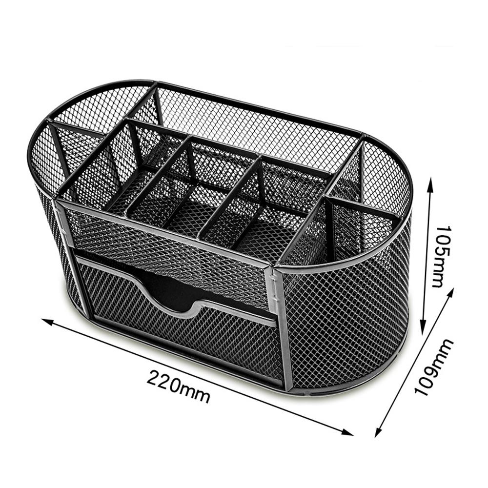 Творческий органайзер держатель для ручек комбинированная емкость металлическая сетка многофункциональный скелет настольный контейнер для ручек держатель для ручек