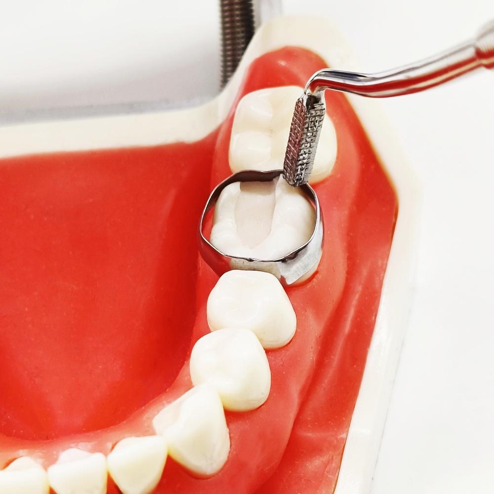 1 шт. Двойной толкатель для ортодонтических колец с двумя концами и инструментом для чистки зубов