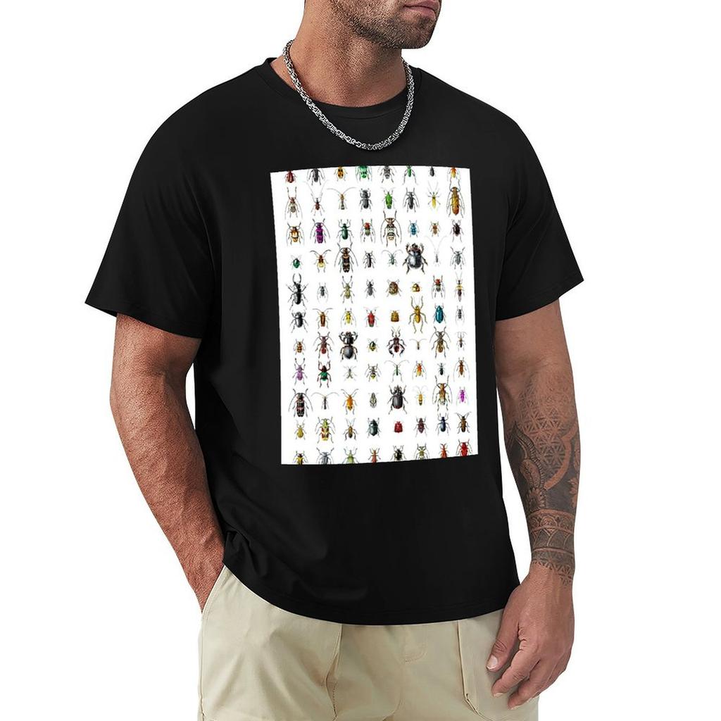 Beetleunisexia Tshirt Classic Crew Neck Cotton Tshirt