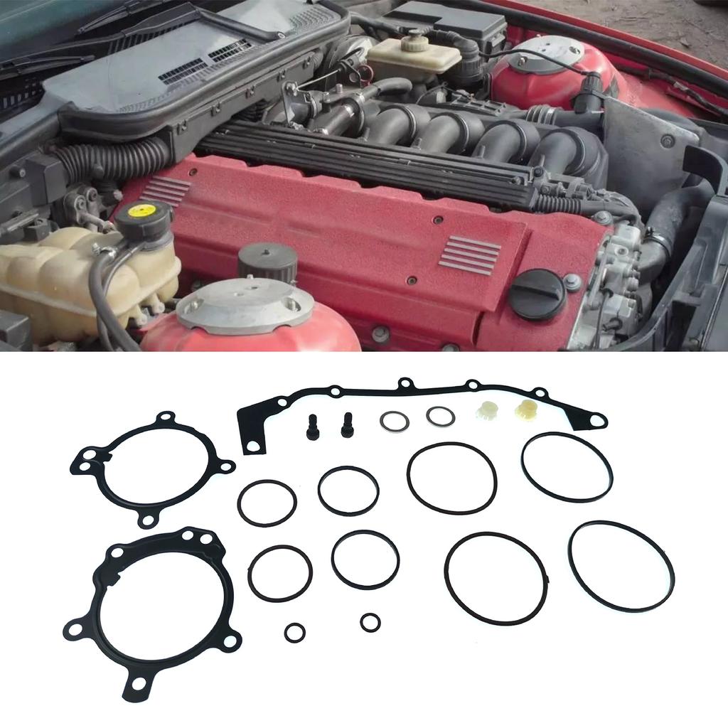 Ремкомплект уплотнительного кольца, двойной выпуклый ремонтный комплект для E36 E39 E46 E53 E60 E83 11361433513, автозапасные аксессуары