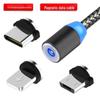 3-in-1 Magnetic Fast Charging Braided Cable for Smartphones