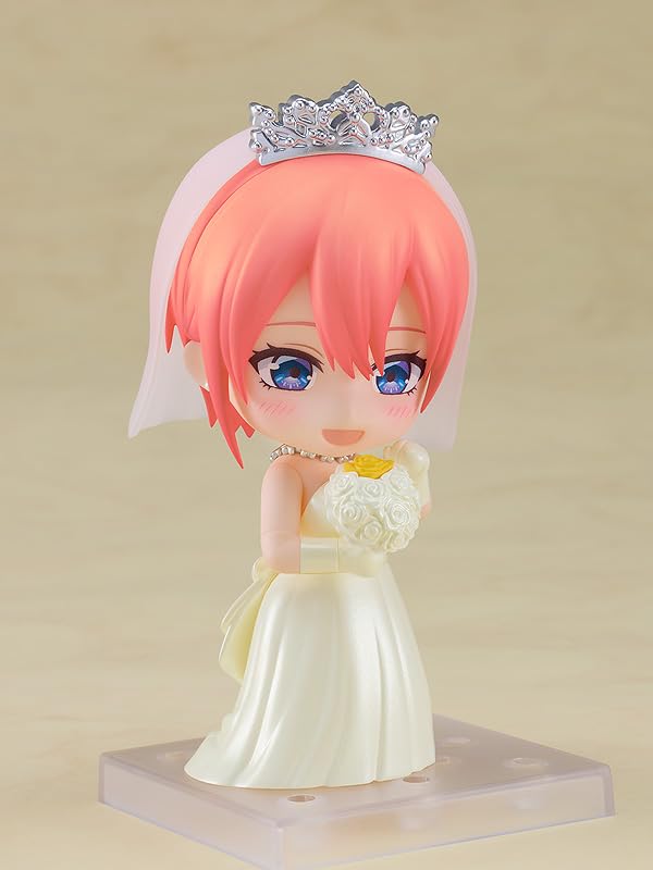 Nendoroid The Quintessential Quintuplets Ichika Nakano Свадебное платье Пластиковая окрашенная подвижная фигурка Ver. Немасштабируемый