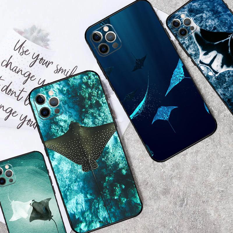 Чехол с животным Скатом для Huawei Nova 10 9 SE 3i 7i 8i 11i 12i Y60 Y61 Y70 Y72 Y73 Y90 Y91 P20 P30 P40 Lite