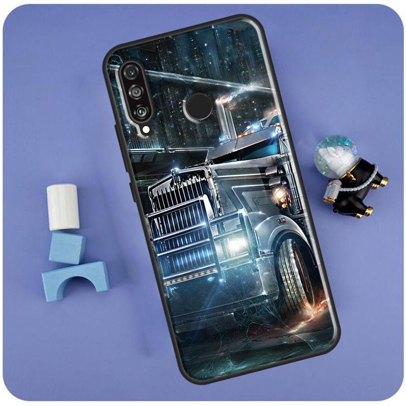 Heavy Truck Car For Huawei Nova 11 Pro 9 10 SE 7i 8i 11i 12i Y60 Y61 Y70 Y72 Y73 Y90 Y91 P30 P40 Lite Case