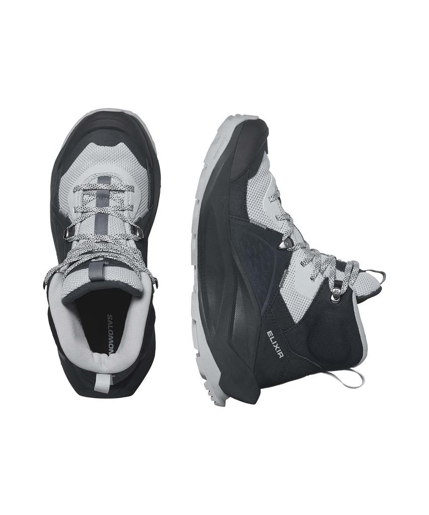 Salomon Elixir Mid Gtx W - Carbon:Pearl Blue:Flintstone / L47296800