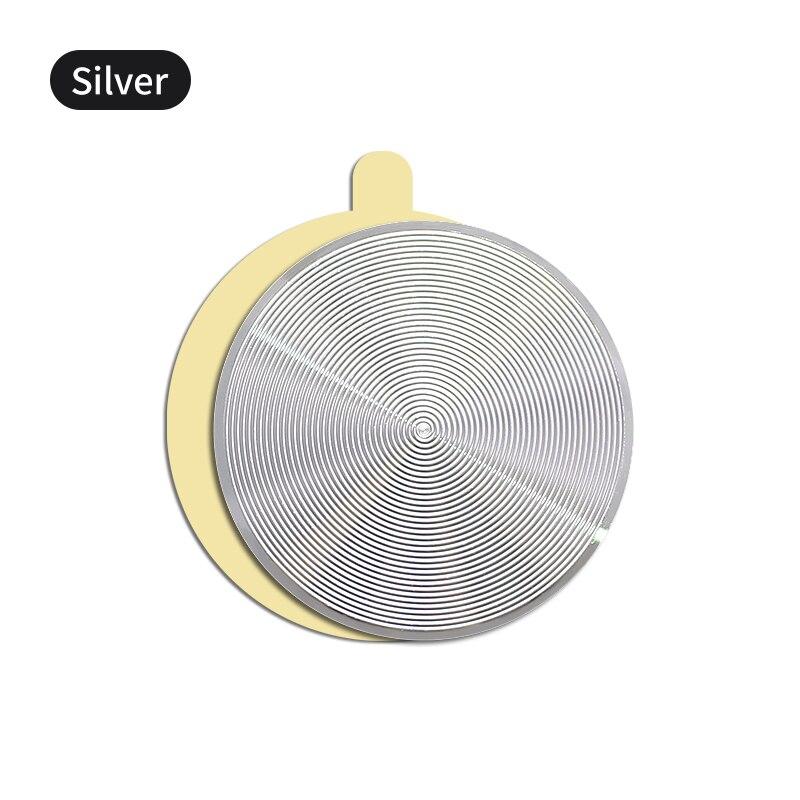 Круглый универсальный магнитный автомобильный держатель для телефона, металлическая пластина, наклейка, ультратонкий железный лист, пластырь для сильной магнитной подставки, пленка