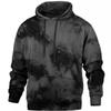 European and American New Dark Style Tie Dyeing 3D Printed Men's High Street Trendy Brand Hoodie and Large Sports Jacket