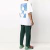 OFF WHITE Футболка Оверсайз Синие Стрелки OMAA038E20JER0020145