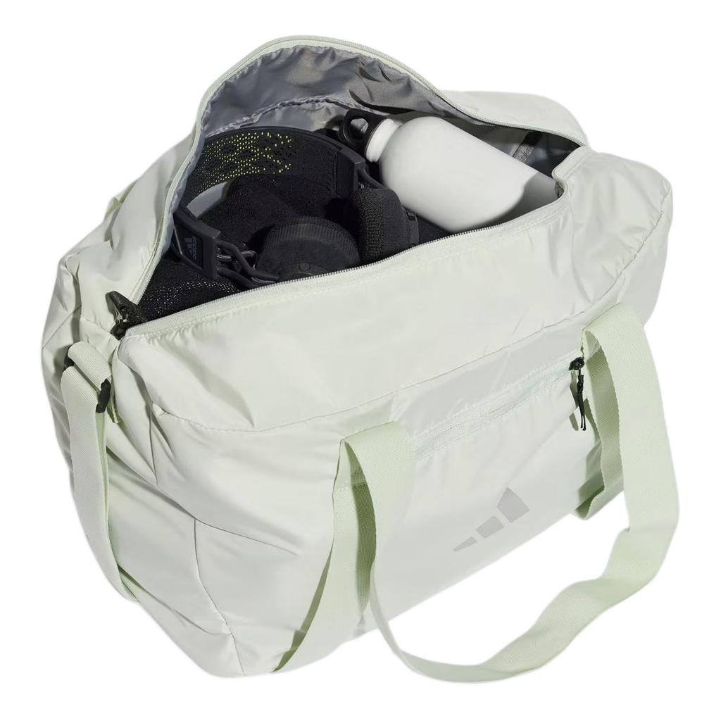 New Adidas Recycled Polyester Handbag, Shoulder Bag Women's Linen Green IY9847