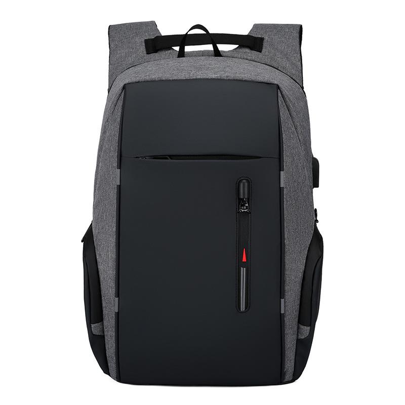 Men's Business Laptop Bag Multifunctional Backpack Large Capacity Double-Shoulder Bag
