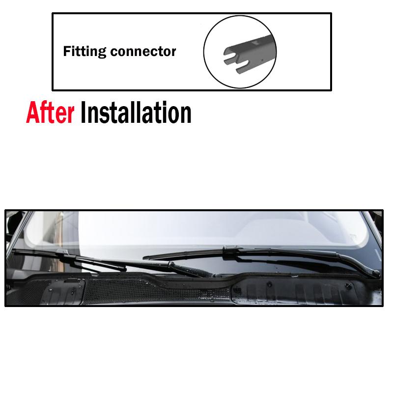 Набор щеток переднего стеклоочистителя Xukey для Lexus NX 200 300 NX200 NX200t NX300h 2014 2015 2016 2017 2018 26 "