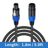 Poyiccot Speakon Удлинительный Кабель для Динамика 18AWG Штекер Male на Speakon Удлинитель DJ PA Сценический Аудио Разъем Кабель для Подключения Динамика Усилителя с Скрученным Кабелем,