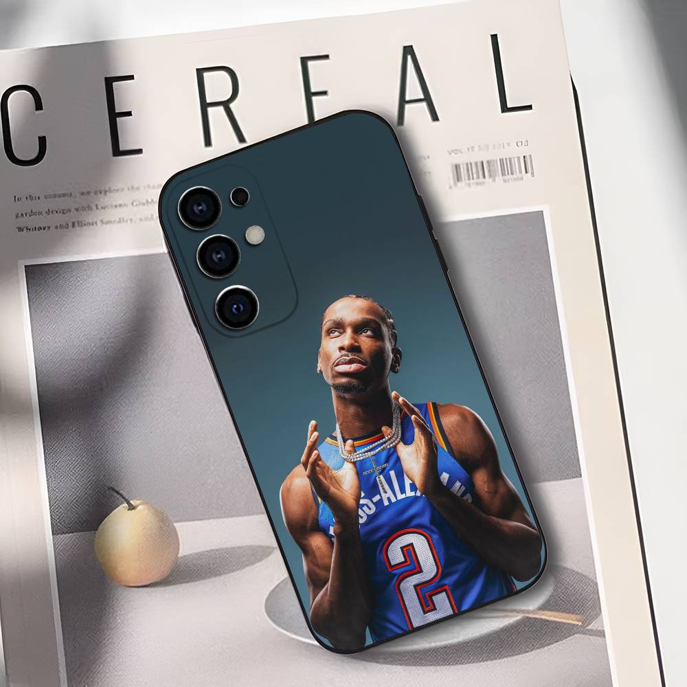 Чехол для телефона S-Shai G-Gilgeous A-Alexander Силиконовый Мягкий Для Samsung S25,S24,S21,S22,S23,S30,Ultra,S20,Plus,Fe,Lite