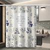 Bathroom Thickened Waterproof Curtain Mildew Proof Shower Curtain Shower Partition Curtain Shower Curtain Bathroom Curtain Free Perforation