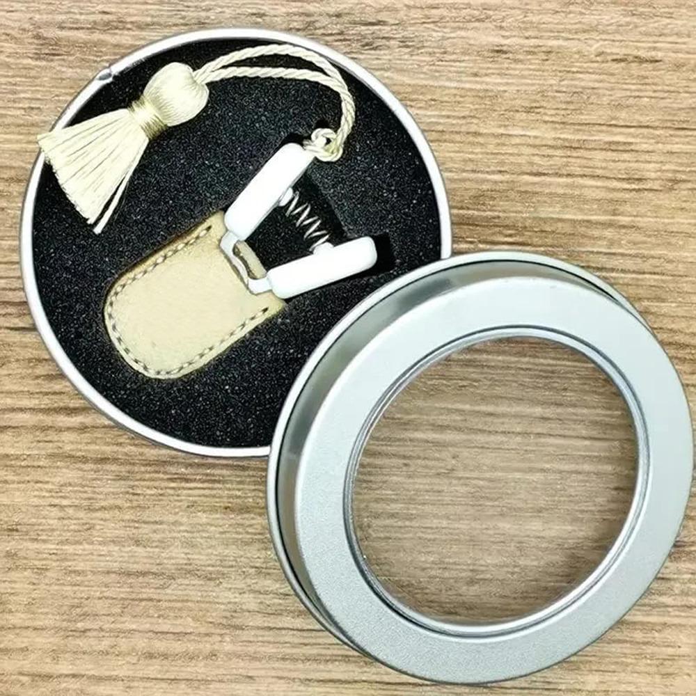 Creative Art Mini Scissor with Protective Cover Straight Tip Sewing Small Scissor Small Sewing Embroidery Supplies