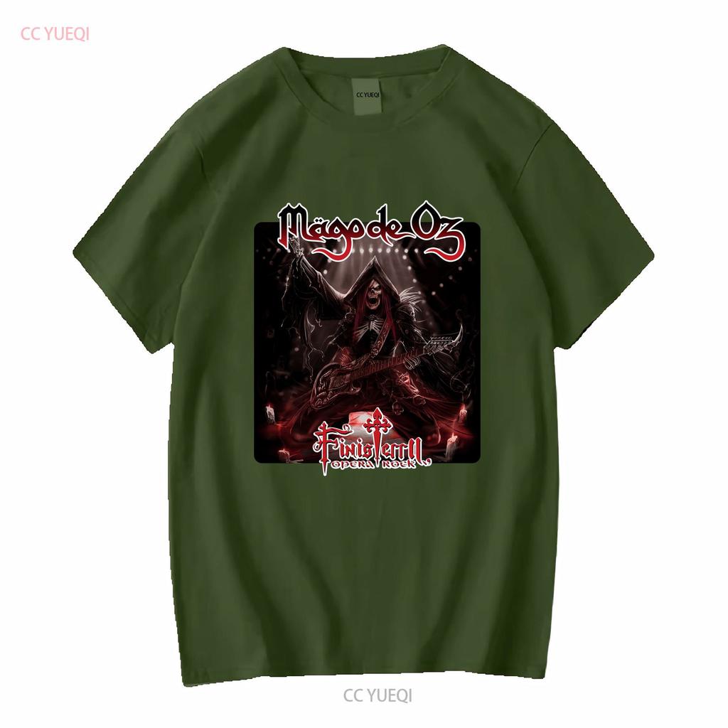Mago De Oz Band T Shirt Size Large Vintage YK Grunge Rock Metal Folk long or short sleeves vintage Washed Stretched streetwear