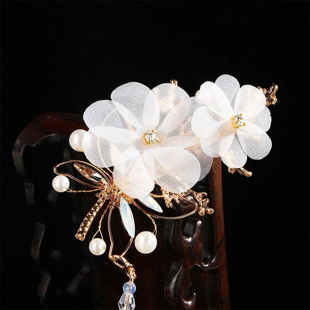 Аксессуары Классический стиль HANFU Бабочка Китайская стрекоза Кисточка Заколки для волос Шпилька Головной убор