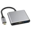 3 в 1 Портативный кабель-адаптер Type-C «папа» к USB-C USB 3.0 4K HDMI «мама»