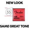 Струны для электробаса Fender SubSonic™ 9050M, Плоская навивка из нержавеющей стали, Длинная мензура...