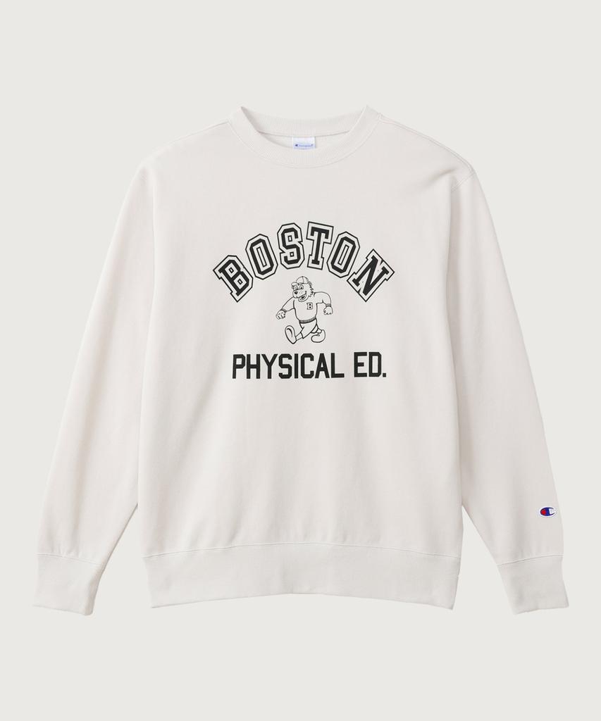 Champion Свитшот Boston Regular Fit с круглым вырезом Цвет: Кремовый